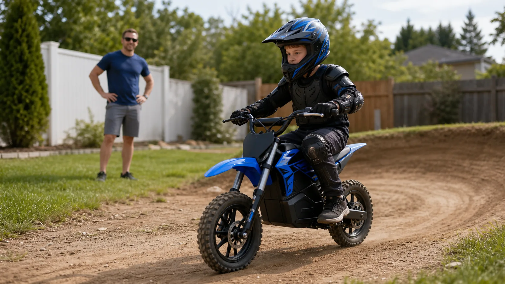 Editorial image representing Razor MX350 Dirt Rocket in use